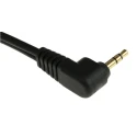 Van Damme PX Male 3.5 mm Stereo Jack to Male RCA x 2 Auxiliary Cable Black 3 m 103-321-702