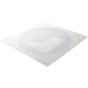RS PRO Plastic Mandatory Sign Safety Footwear Sign 200mm x 200mm ISO 7010 813-4592