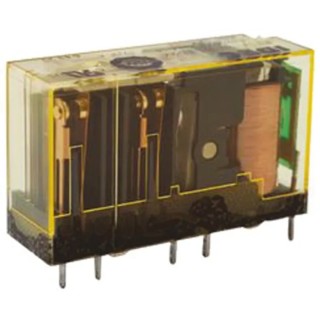Idec Force Guided Relay PCB Mount 24V Coil Voltage 4-Pole DPDT RF1V-2A2BL-D24