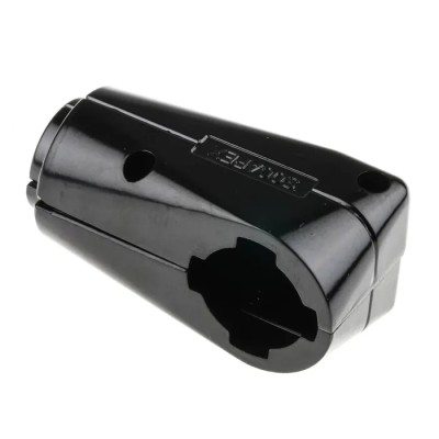 Amphenol Socapex 20 Right Angle Circular Connector Backshell Strain Relief for SL1 Series 600V Black Aluminium Alloy SL61Size