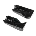 Amphenol Socapex 20 Right Angle Circular Connector Backshell Strain Relief for SL1 Series 600V Black Aluminium Alloy SL61Size