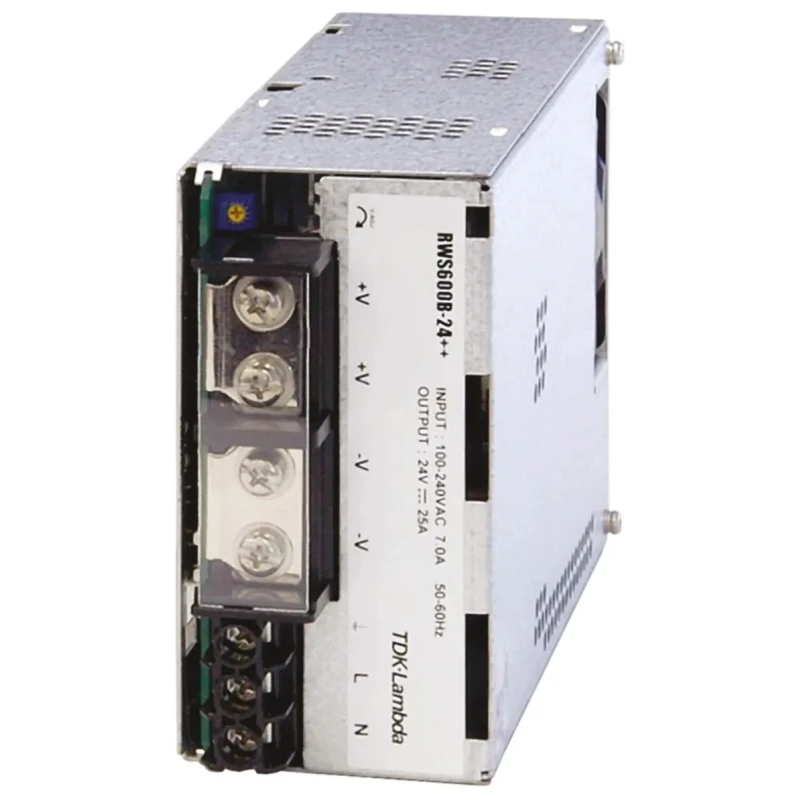 TDK-Lambda RWS600B-12 Switching Power Supply 12V DC, 600 W, 50A Output, Chassis Mount RWS600B-12