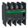 Schneider Electric Auxiliary Contact Block 4 Contact 2 NC/2 NO TeSys D Front Mount 10 A 690V AC LADN226