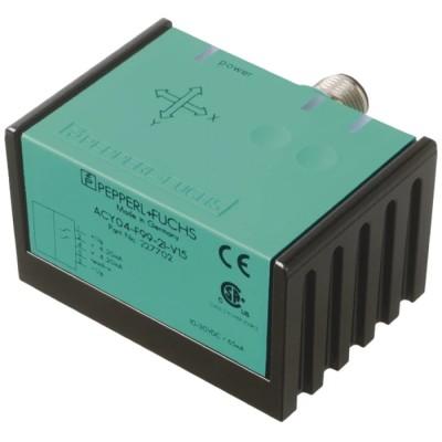Pepperl + Fuchs Multi Function Sensor Acceleration Sensor ACY04-F99-2I-V15 30V DC IP68 IP69K 62.5 mm x 65 mm x 37 mm