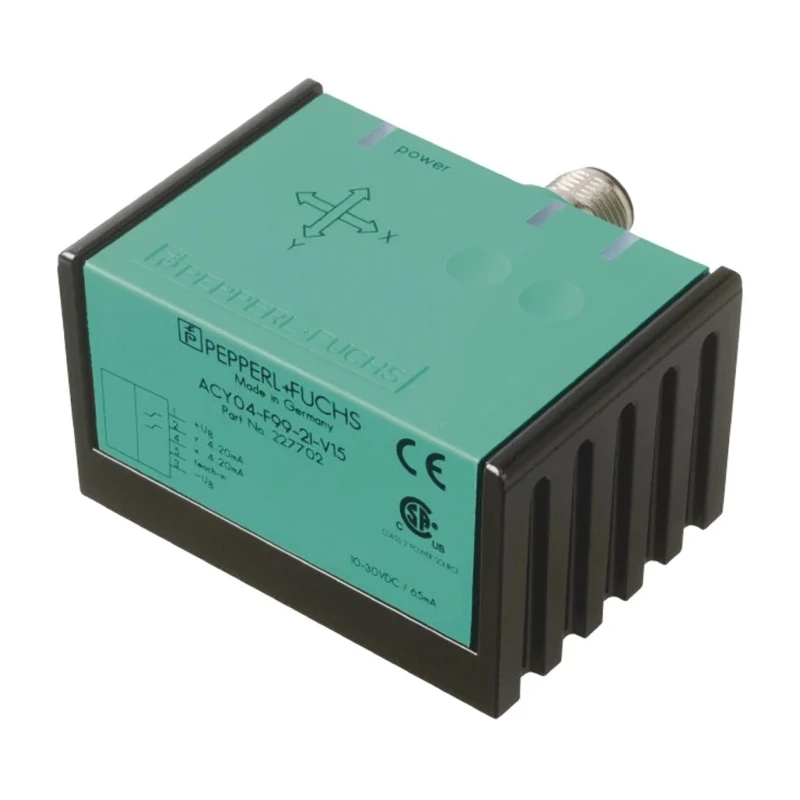 Pepperl + Fuchs Multi Function Sensor Acceleration Sensor ACY04-F99-2I-V15 30V DC IP68 IP69K 62.5 mm x 65 mm x 37 mm