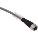 Pepperl + Fuchs Sensor Actuator Cable Female 8 way M12 to 8 way Sensor Connector 300V Polyurethane Jacket Black V17-G-5M-PUR