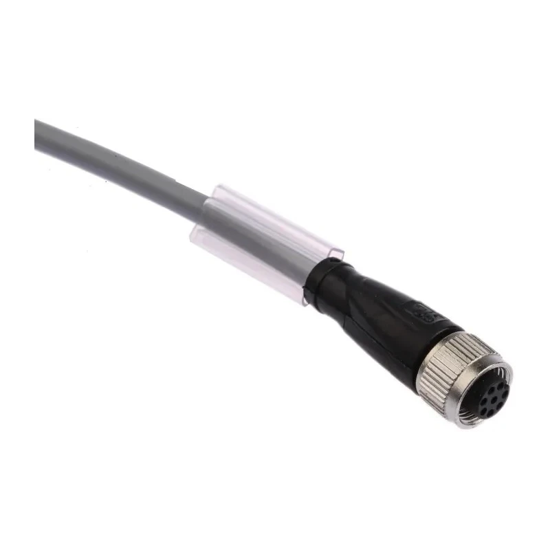Pepperl + Fuchs Sensor Actuator Cable Female 8 way M12 to 8 way Sensor Connector 300V Polyurethane Jacket Black V17-G-5M-PUR