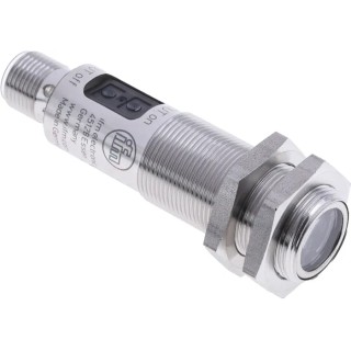 ifm electronic Through Beam Receiver Photoelectric Sensor Barrel Style 25 m Detection Range PNP Output IP67 OGE500