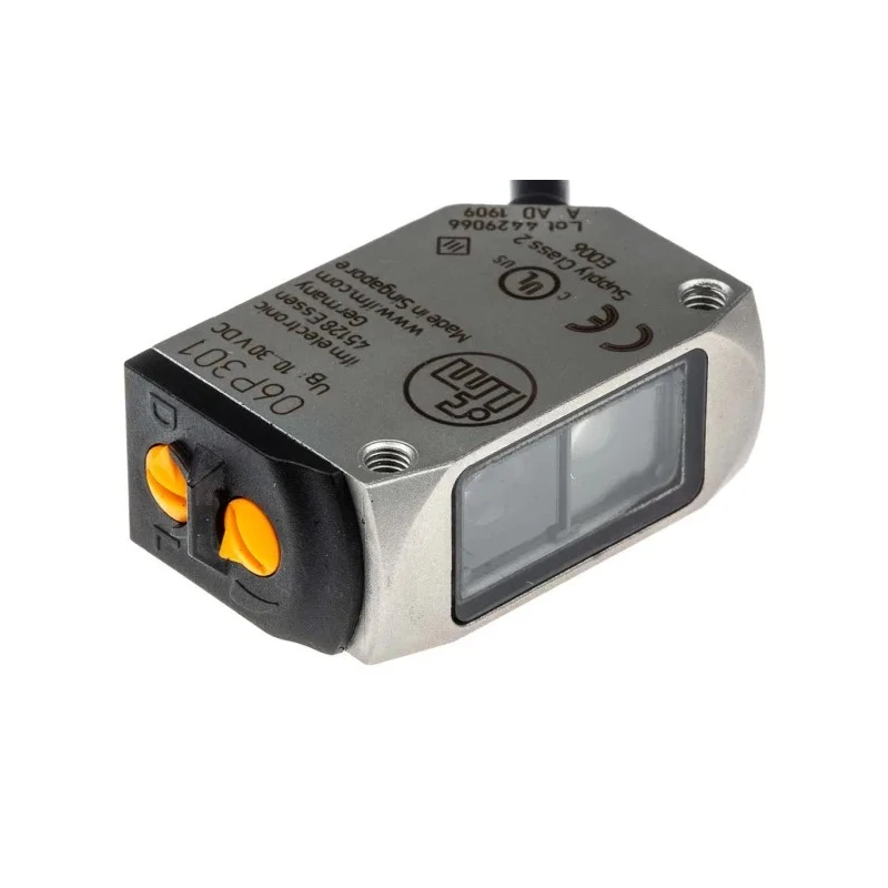 ifm electronic Retroreflective Photoelectric Sensor Block Sensor 50 mm to 5 m PNP IO-Link Stainless Steel O6P301