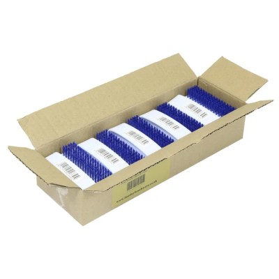 RS PRO Hard Bristle White Scrubbing Brush Blue Polyester Bristle Material Nail Brush 270mm Width 178-7648