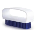 RS PRO Hard Bristle White Scrubbing Brush Blue Polyester Bristle Material Nail Brush 270mm Width 178-7648