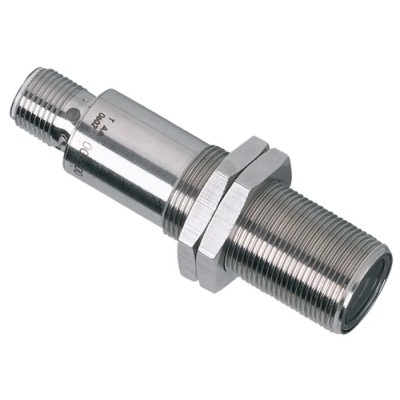 ifm electronic Through Beam Photoelectric Sensor, Barrel Style, 25 m Detection Range, PNP Output, IP67 Stainless OGS500