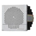 Schneider Electric XVS Series Electronic Sounder Base Mount, IP54 90 dB 24V ac/dc, DC, AC, 16-Tone XVS72BMWN