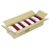 RS PRO Hard Bristle White Scrubbing Brush Red Polyester Bristle Material Nail Brush 270mm Width 95mm Depth 178-7661