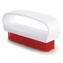 RS PRO Hard Bristle White Scrubbing Brush Red Polyester Bristle Material Nail Brush 270mm Width 95mm Depth 178-7661