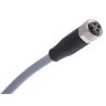 BALLUFF Sensor Actuator Cable Female 3 Way M8, Straight Connector to Unterminated Free End 5m BCC M313-0000-10-001-VX8334-050