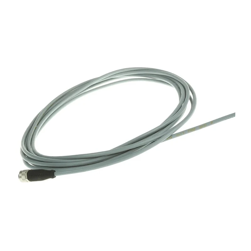 BALLUFF Female 4 Way M12 Sensor Actuator Cable, Straight to Unterminated, 5m, 25V BCC M415-0000-1A-003-VX8434-050