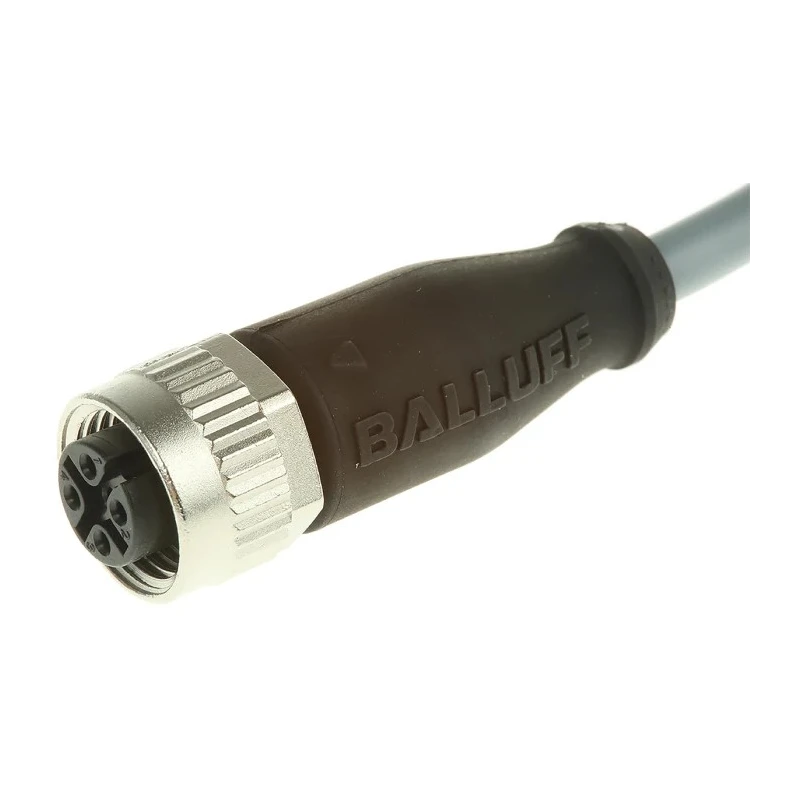 BALLUFF Female 4 Way M12 Sensor Actuator Cable, Straight to Unterminated, 5m, 25V BCC M415-0000-1A-003-VX8434-050