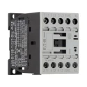 Eaton Contactor, 3-Pole, 12 A, 5.5 kW, 24V AC Coil, 3 NO Auxiliary Contacts, 400V AC DILM12