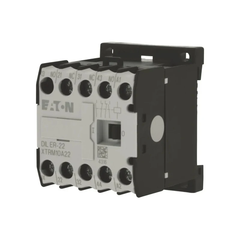 Eaton DILER Contactor Relay 4-Pole 3A 230V AC Coil, 2 NO/2 NC, 1.4W Power Rating 051777 DILER-22(230V50HZ,240V60HZ)