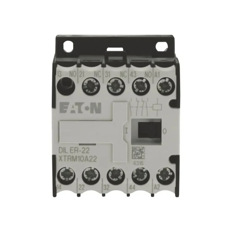 Eaton DILER Contactor Relay 4-Pole 3A 230V AC Coil, 2 NO/2 NC, 1.4W Power Rating 051777 DILER-22(230V50HZ,240V60HZ)