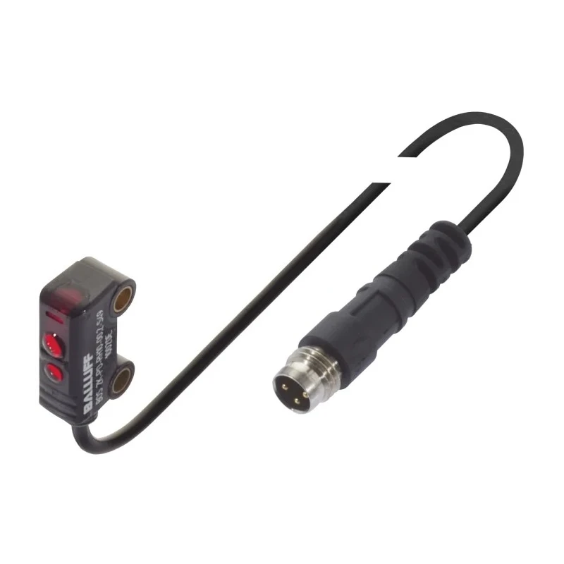 BALLUFF Diffuse Photoelectric Sensor Block Sensor 1 mm to 15 mm Detection Range PNP Output IP67 BOS R020K-PS-RF10-00,2-S49
