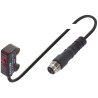 BALLUFF Diffuse Photoelectric Sensor Block Sensor 1 mm to 15 mm Detection Range PNP Output IP67 BOS R020K-PS-RF10-00,2-S49