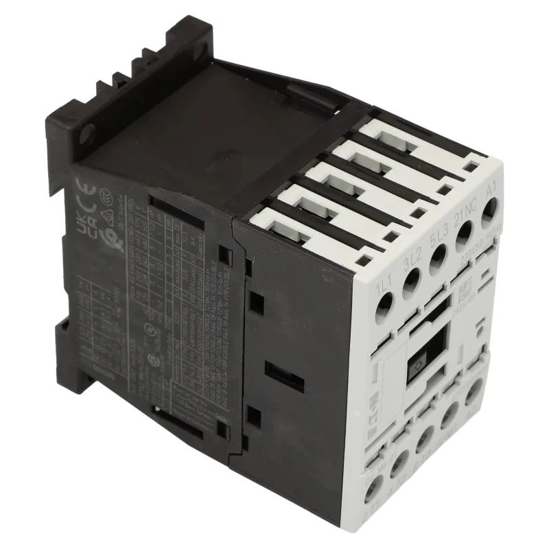 Eaton DILM Contactor, 230V AC Coil, 3-Pole, 9 A, 4 kW, 3 NO, 690V AC 276733 DILM9-01(230V50/60HZ)