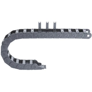 Igus 2700 Series Cable Trunking 91mm Width x 50mm Depth, 1m Length, 150mm Min Bend Radius, Flame Retardant W91mm