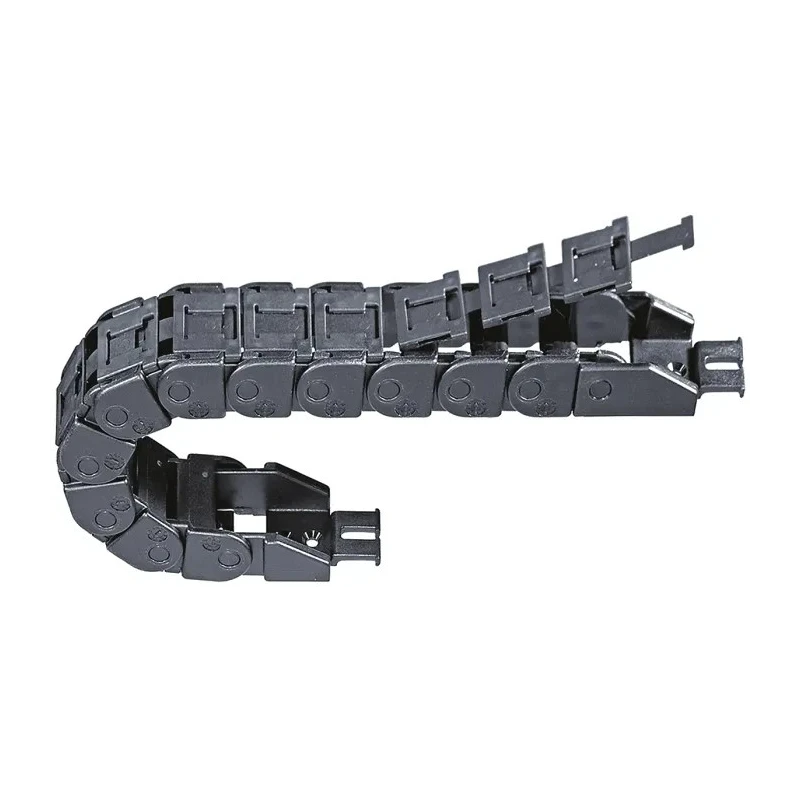 Igus Black Cable Trunking e-chain, Width 18.2mm x Depth 19.3mm, Length 1m, Minimum Bend Radius 28mm, Material 09.10.028.0