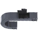 Igus Black e-chain Cable Trunking W166mm x D50mm, Length 1m, 100mm Minimum Bend Radius, Igumid G W166mm