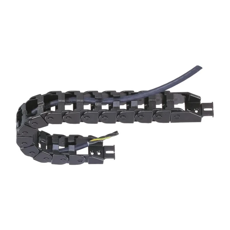 Igus e-chain Cable Trunking Black, Width 38.2mm x Depth 19.3mm x Length 1m, Minimum Bend Radius 38mm, Igumid NB Z08.30.038.0