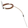 Omron Temperature Sensor with J Type Thermocouple, 0 °C to 760 °C Max, Series E52 E52-ETJ1-100-2-P-B