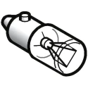 Schneider Electric Harmony Incandescent Bulb Clear DL1CE012