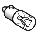 Schneider Electric Harmony Incandescent Bulb Clear DL1CE012