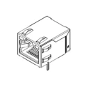 Molex RJ45 Connector Female, Surface Mount, Cat5 Cat5e Shielded Right Angle 1 Port 8 Way 