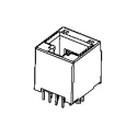 Molex 95503 Series RJ45 Connector Female, Through Hole, Cat3 Unshielded Vertical 1 Port 8 Way RJ45