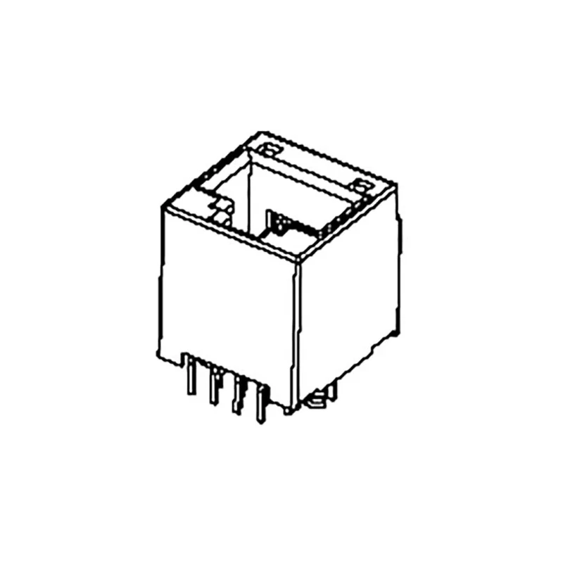 Molex 95503 Series RJ45 Connector Female, Through Hole, Cat3 Unshielded Vertical 1 Port 8 Way RJ45