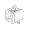 Molex 95009 Series RJ45 Connector Female, Through Hole Mount, Cat3 Unshielded Right Angle 1 Port 8 Way