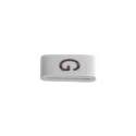 HellermannTyton Black Pre-Printed Slide-On Cable Marker for 1.8 mm to 6.3 mm Cable Diameter, Polyvinyl Chloride, 4.5 HODS85