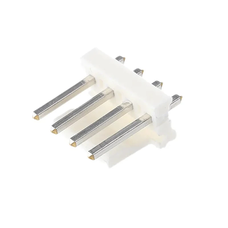 TE Connectivity MTA-156 Series Straight Through Hole Pin Header 4 Contacts 3.96 mm Pitch 1 Row Unshrouded 640445-4