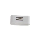 HellermannTyton Slide-On Cable Marker Black Polyvinyl Chloride White Marker, Pre-Printed Legend N, 1.8-6.3 mm Cable HODS85