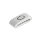 HellermannTyton Pre-Printed Slide-On Cable Marker for 1.8 to 6.3 mm Cable Diameter, Black Legend on White PVC, 4.5 mm HODS85