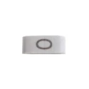 HellermannTyton Pre-Printed Slide-On Cable Marker for 1.8 to 6.3 mm Cable Diameter, Black Legend on White PVC, 4.5 mm HODS85