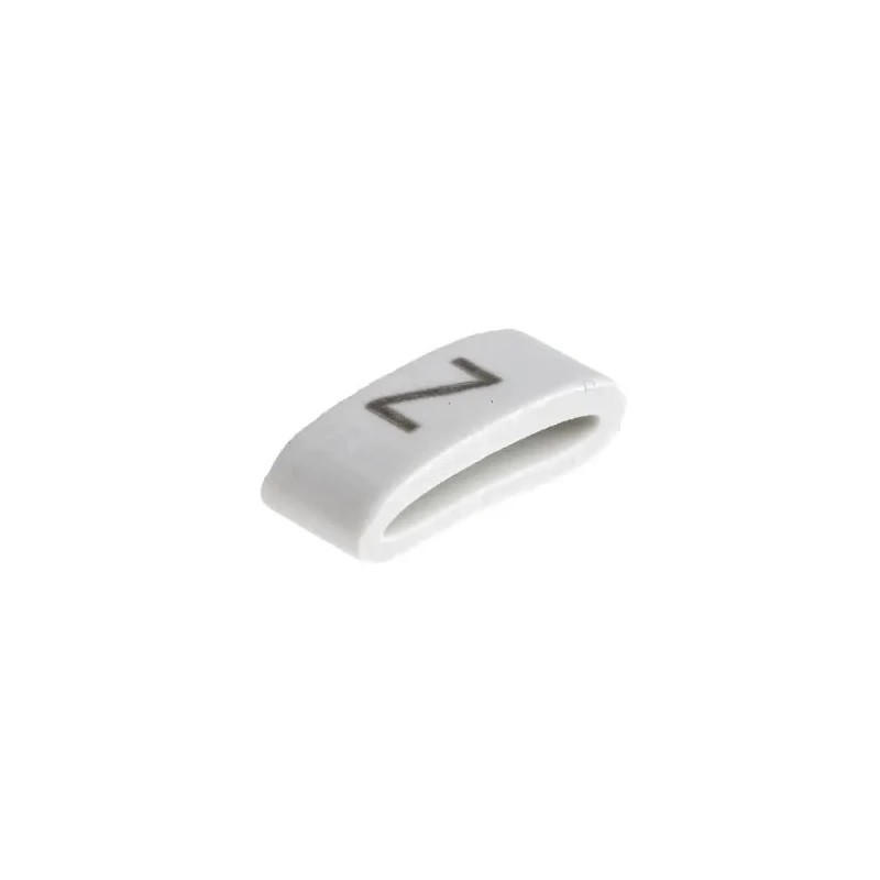 HellermannTyton Slide-On Pre-Printed Cable Marker Black "Z" for 1.8 mm to 6.3 mm Cable Diameter HODS85