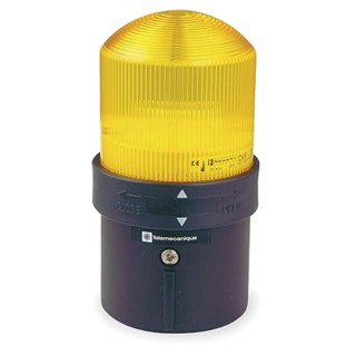 Schneider Electric XVBL Series Yellow Beacon Base Mount LED Incandescent Bulb IP66 IP65 XVBL38