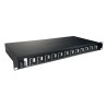 Legrand Fibre Optic Patch Panel 12 Port SC Duplex Multimode Sliding Rack 1U 220 mm 0 321 61