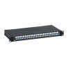 Legrand Fibre Optic Patch Panel 24 Port LC Duplex Multimode Metal Sliding Panel 1U 0 321 62