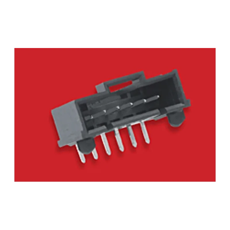 Molex SL Series Right Angle Through Hole PCB Header, 2 Contact(s), 2.54 mm Pitch, 1 Row, Shrouded 70555-0001