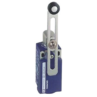 Telemecanique Sensors OsiSense XC Series Roller Lever Limit Switch, 1 NO/1 NC, IP66 IP67 Plastic Housing, 240V AC XCKP2145N12